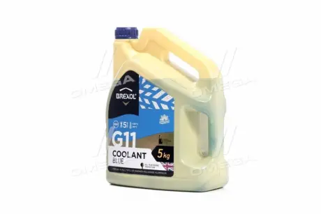Антифриз BLUE G11 Antifreeze (синій) 5kg BREXOL ANTF021