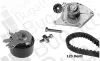 Комплект ГРМ (+помпа), (ремінь CD0251) 1.5dCi Micra III/Kubistar/Almera II 03- BUGATTI KBU10011B