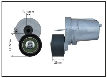 Натяжник паска приводного BMW X3 (E83)/520 (E61)/520 (E60)/X5 (E70)/ X6 (E71,E72) CAFFARO 500036SP