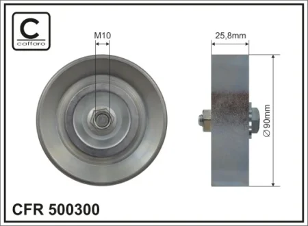 Автозапчасть CAFFARO 500300