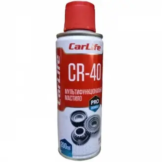 Мультифункціональне мастило MULTIFUNCTIONAL LUBRICANT CR-40.200ml CARLIFE CF202