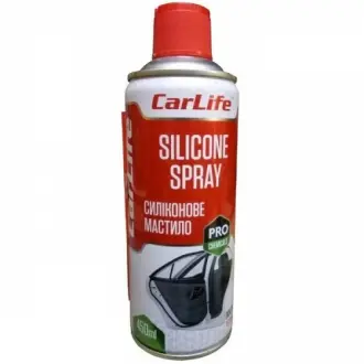 Силіконова змазка SILICONE SPRAY. 450ml CARLIFE CF450
