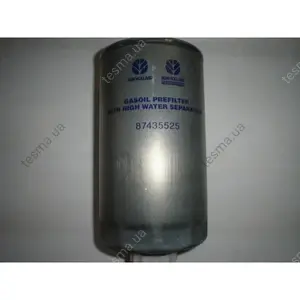 Fuel filter, water separator, Spin-On. Фильтр топливный сепаратор, накручиваемый CASE IH 87435525 (фото 1)