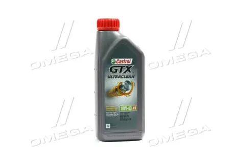 Олива двигуна 1L Castrol GTX Ultraclean 10W40 A3/B4 CASTROL 15DE17