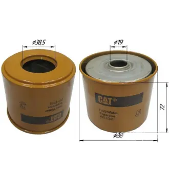 Fuel filter, water separator, element. Фильтр топливный сепаратор, элемент CATERPILLAR 2526338