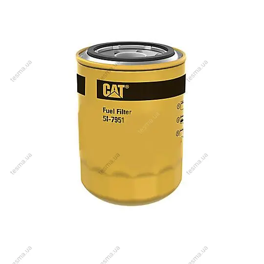 Fuel filter, Spin-On. Фильтр топливный, накручиваемый CATERPILLAR 5I7951 (фото 1)