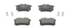 Гальмівні колодки задні VW Polo, Passat, Jetta, Golf / Audi A4/ Peugeot / Renault / Citroen CHAMPION 571361CH (фото 1)