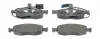 Гальмівні колодки передні Ford Escort, Mondeo, Scorpio / Nissan Silvia CHAMPION 571522CH (фото 1)