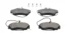 Гальмівні колодки передні Citroen Berlingo, Xsara / Peugeot 306, Partner CHAMPION 571919CH (фото 1)
