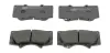 Гальмівні колодки передні Toyota Land Cruiser, FJ Cruiser, Tundra / Lexus GX, LX / Mitsubishi Pajero CHAMPION 572515CH (фото 1)