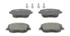 Гальмівні колодки передні VW Polo Skoda Fabia, Roomster / Seat Cordoba, Ibiza CHAMPION 573101CH (фото 1)