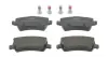 Гальмівні колодки задні Land Rover Freelander 2, Range Rover Evoque/ Ford Galaxy / Volvo V60, V70 CHAMPION 573250CH (фото 1)