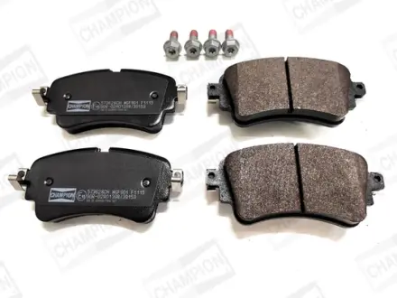 Колодки гальмівні дискові задні Audi A4 (B9), A6 (C8), Q5 (16-)/ VW Touareg (17-) CHAMPION 573628CH