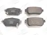 Колодки гальмівні дискові задні Nissan X-Trail III, Qashqai II, Leaf (17-)/ Renault Kadjar (15-) CHAMPION 573658CH (фото 1)