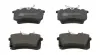 Гальмівні колодки задні Audi A2 / VW Golf V / Seat Toledo III CHAMPION 573682CH (фото 1)