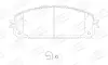 Гальмівні колодки передні Jeep Cherokee 2014- CHAMPION 573703CH (фото 2)