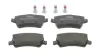 Гальмівні колодки задні Range Rover Evoque / Volvo S60, S80, V70, XC60, XC70 CHAMPION 573748CH (фото 1)