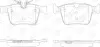 Гальмівні колодки задні Land Rover Discovery Sport, Range Rover Evoque / Volvo S60, S90, V60, V90, X CHAMPION 573772CH (фото 2)