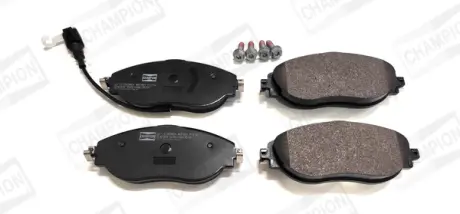 гальмівні колодки передні audi A3, Q3 / VW arteon, golf, passat, tiguan, sharan / seat / skoda CHAMPION 573838CH