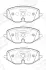 Гальмівні колодки передні VW Golf VIII / Audi A3 / Seat Leon / Skoda Octavia IV CHAMPION 573904CH (фото 2)