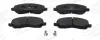 Гальмівні колодки передні DODGE Caliber/ JEEP Compass/ MITSUBISHI Outlander, ASX CHAMPION 574082CH (фото 1)