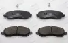 Гальмівні колодки передні DODGE Caliber/ JEEP Compass/ MITSUBISHI Outlander, ASX CHAMPION 574082CH (фото 3)
