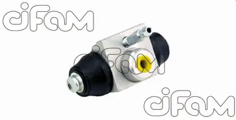 VW робочий гальмівний циліндр задній Caddy -00,Skoda Felicia 96-98 22,19mm CIFAM 1011043