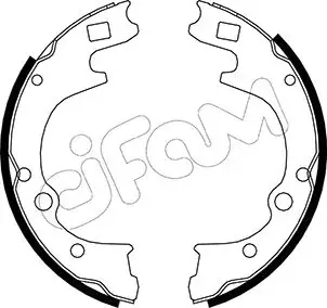 Комплект тормозных колодок CIFAM 153221