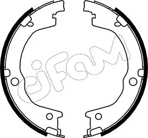 Гальмівні колодки бараб. Hyundai Santa FE I,II 06-12/Kia Sorento 06- CIFAM 153230