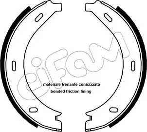 Щеки ручного тормоза DB Vito 2,0-2,3 95- CIFAM 153236