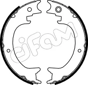 TOYOTA гальмівні колодки задні SIENNA 3.5 10-, SUBARU, LEXUS CIFAM 153389