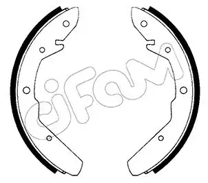 Комплект тормозных колодок CIFAM 153461