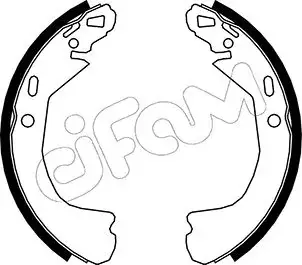 Комплект тормозных колодок CIFAM 153551