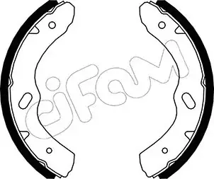 Комплект тормозных колодок CIFAM 153573