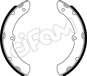 Комплект тормозных колодок CIFAM 153638