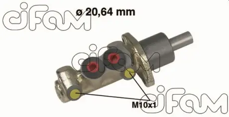 PEUGEOT головний гальмівний циліндр 405 CIFAM 202125