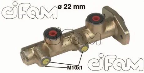 FORD Главный тормозной цилиндр D22mm Transit 80-120 БЕНЗ. 86- CIFAM 202170