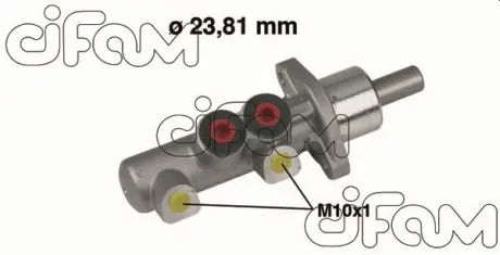 VW Главный тормозной цилиндр с ABS Audi 80 -96,100 91-,A6 94- 23.81mm CIFAM 202259