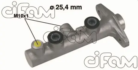 Головний гальмівний циліндр Santa Fe 01-(D1=25,4mm) CIFAM 202347
