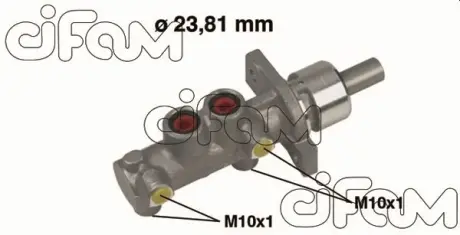 FORD головний гальмівний циліндр Escort 1.3/1.4 95- 23.81 CIFAM 202377