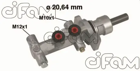 Головний гальмівний циліндр Vivaro A 01-/Trafic 01-(D1=20,64mm, -ESP)(TRW) CIFAM 202553