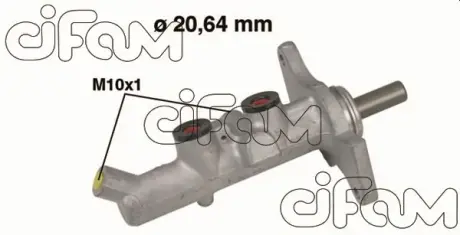 TOYOTA Главный тормозной цилиндр d=20.64, M10x1 COROLLA 04-07 CIFAM 202592