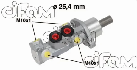 Головний гальмівний циліндр T4 96- +ABS(D1=25,4mm, без ABS)(ATE) CIFAM 202604