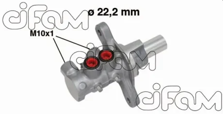ALFA ROMEO головний гальмівний циліндр MITO 08-13, 13- Opel Corsa D CIFAM 202675