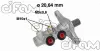 Главный тормозной цилиндр FIAT 500 CIFAM 202682 (фото 1)