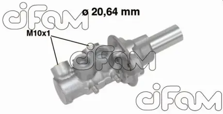 CITROEN головний гальмівний циліндр C1 05-,Peugeot 107 05-14,TOYOTA AYGO 05-14 CIFAM 202691
