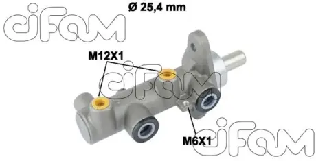 Головний гальмівний циліндр Tucson 04-/Sportage II 04-(D1=25,4mm)(Mando) CIFAM 202818