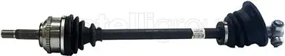 RENAULT піввісь лів. з ABS L=648mm 21 зуб. Megane I,Scenic I 96- CIFAM 655115