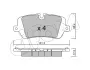 LANDROVER Колодки тормозные задн.Discovery V,Range Rover IV,Sport 12- CIFAM 82210250 (фото 1)