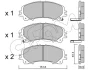 NISSAN колодки гальм. передн. X-Trail 1.6dCi 13-, Infiniti Q50 CIFAM 82210820 (фото 1)